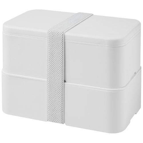 MIYO Pure Doppel-Lunchbox, antimikrobiell