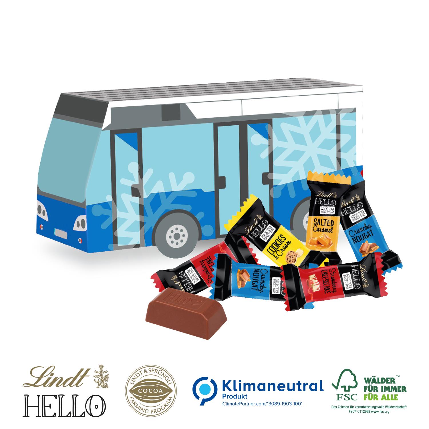 3D Präsent Bus, Klimaneutral