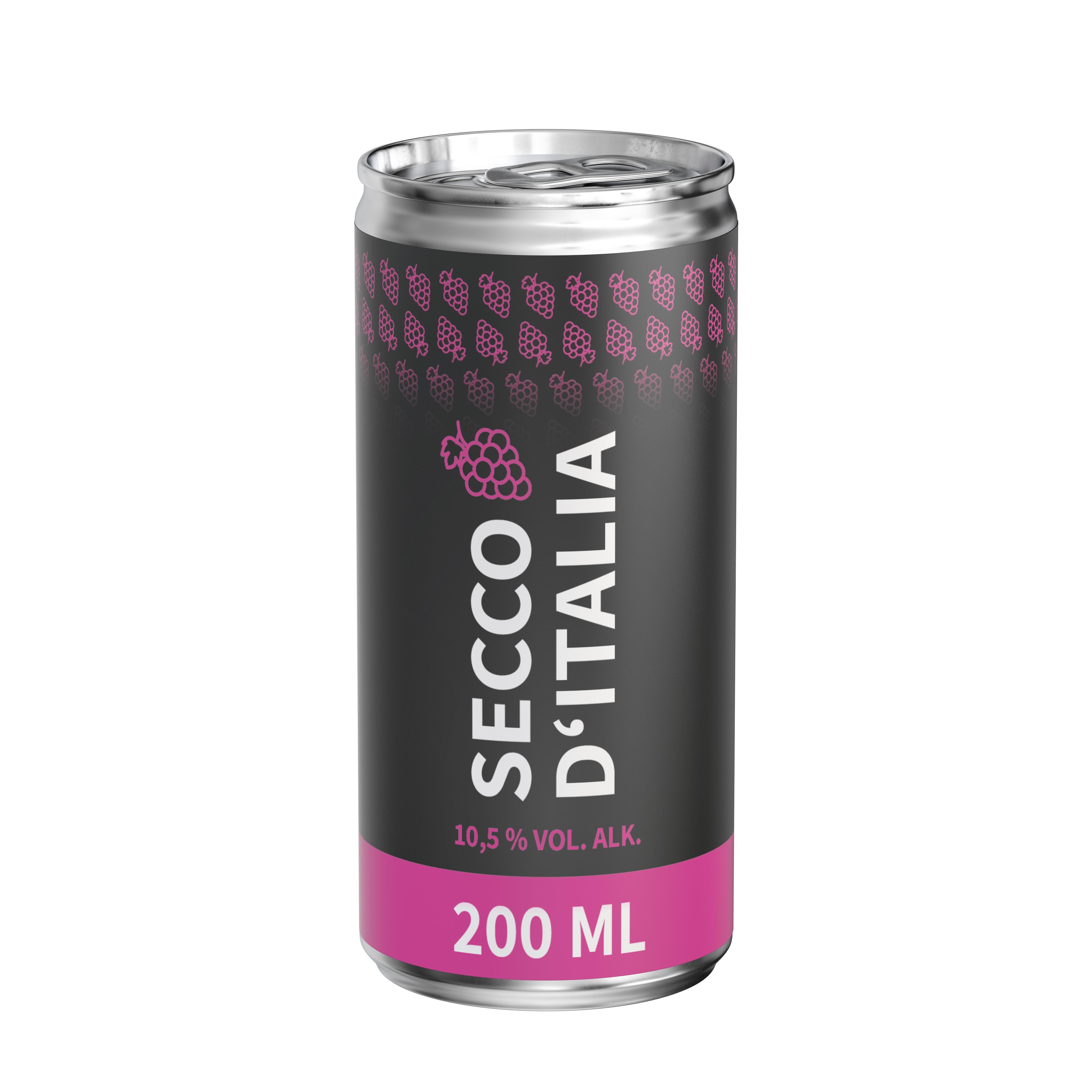 200 ml Secco d´Italia (Dose) - Eco Label (Pfandfrei)